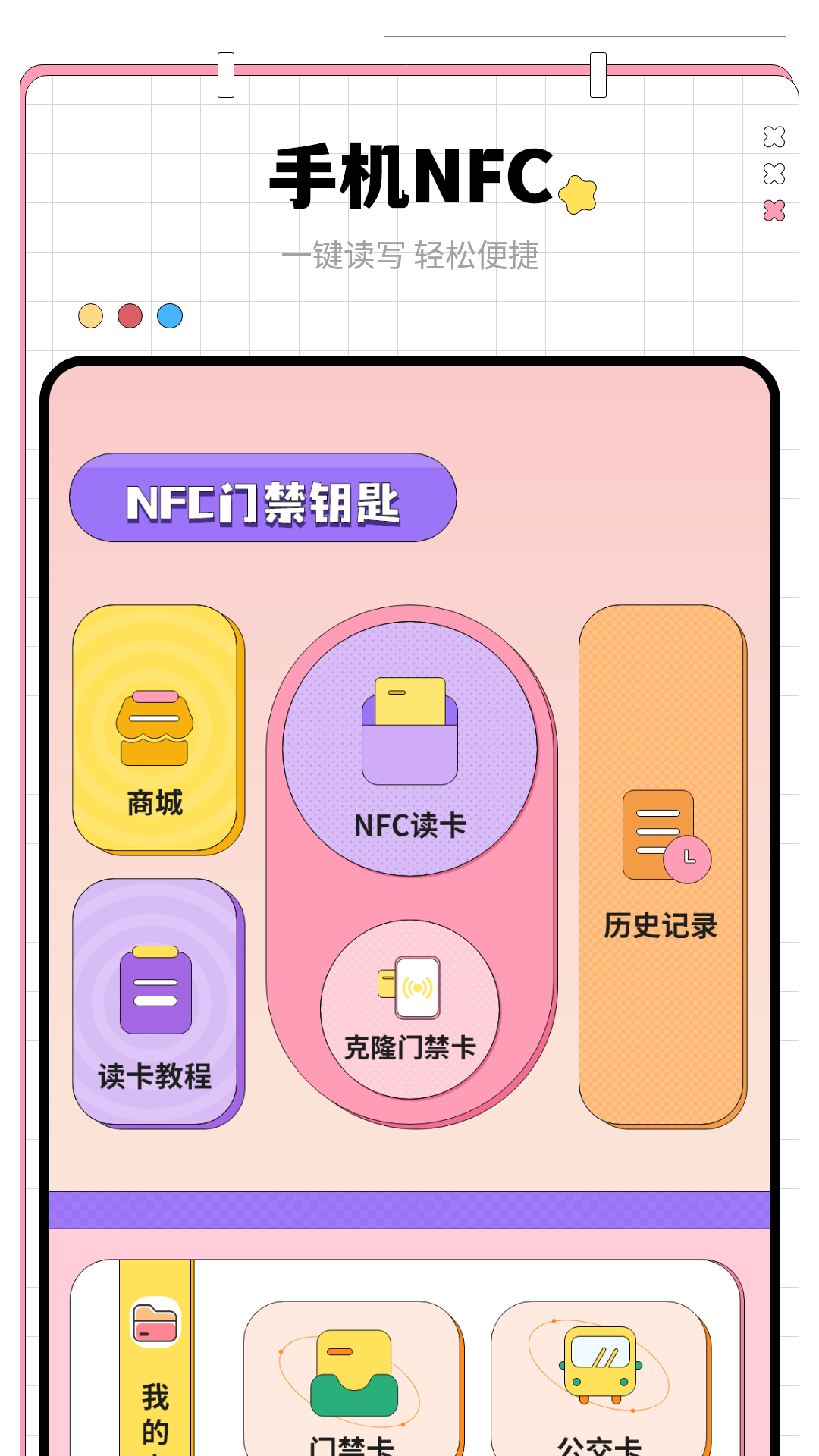 nfc门禁卡钥匙