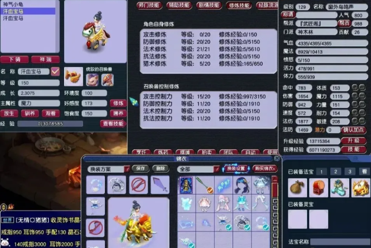 梦幻西游高级五开带什么宠