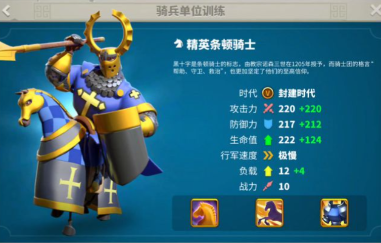 万国觉醒为什么不建议练骑兵