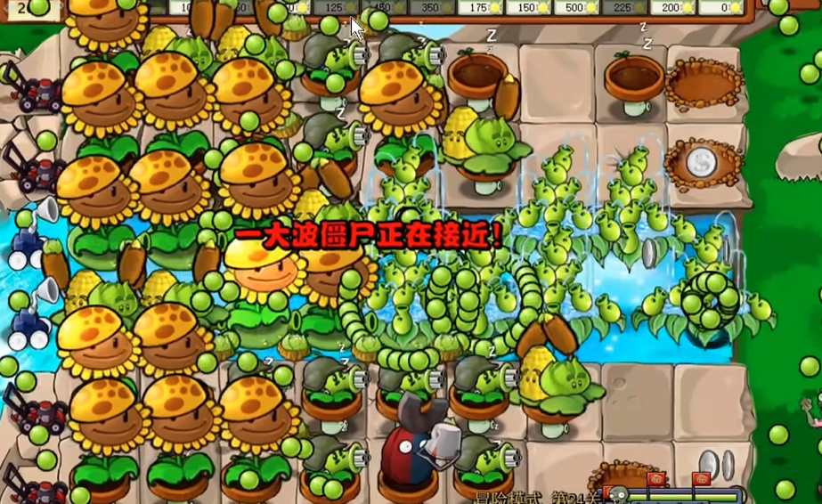植物大战僵尸冒险模式第24关怎么过