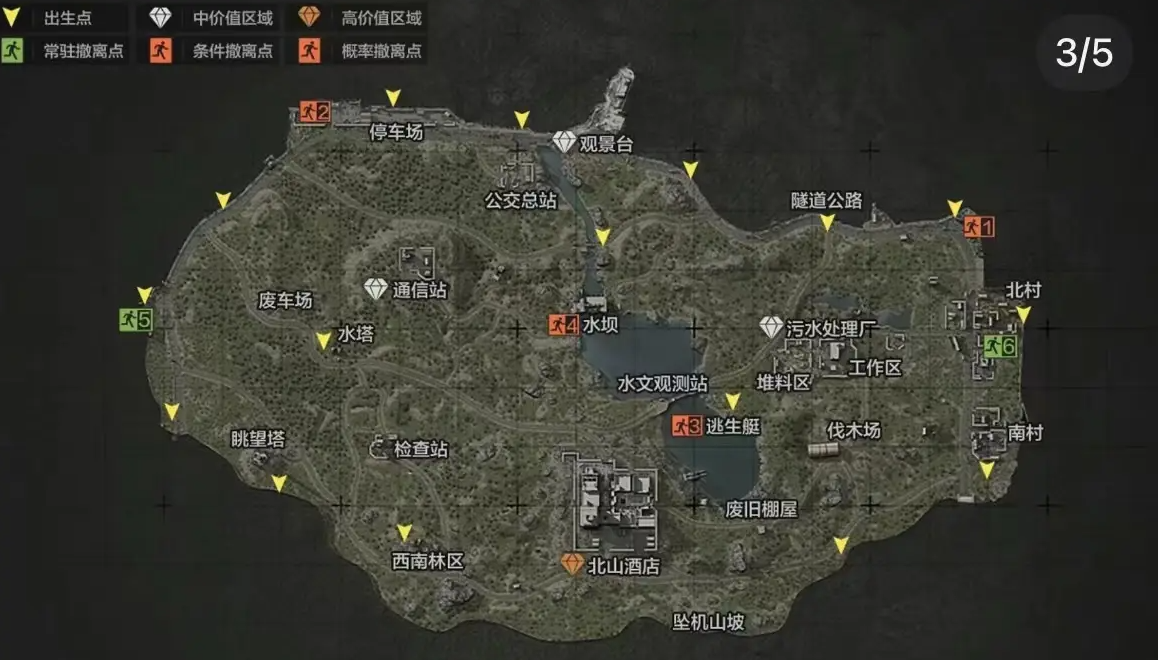 暗区突围哪个地图出金率高