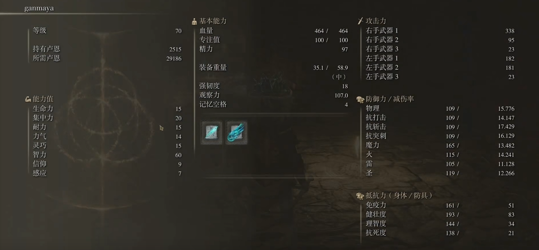 艾尔登法环单人玩什么职业