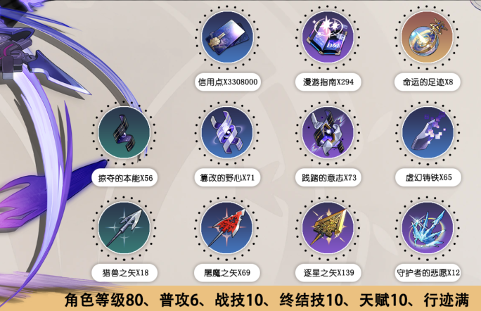 崩坏星穹铁道希儿材料需求是什么