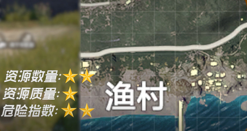 绝地求生哪里有渔村