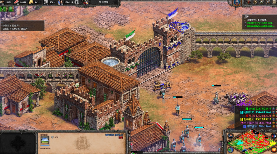 帝国时代2哪个国家适合防守的