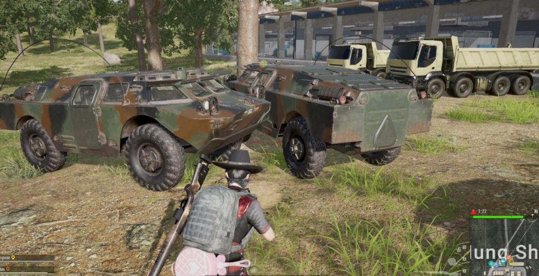 绝地求生哪里有装甲车