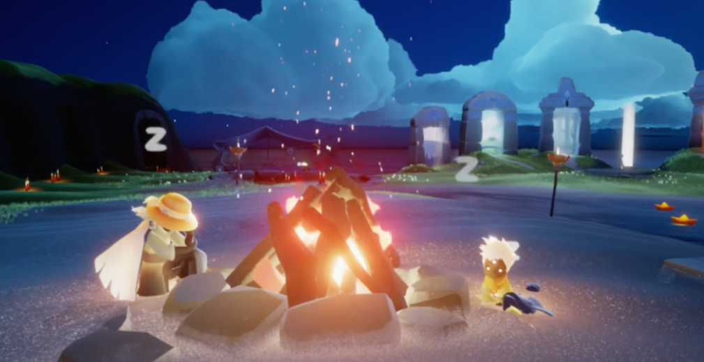 光遇篝火如何放海上