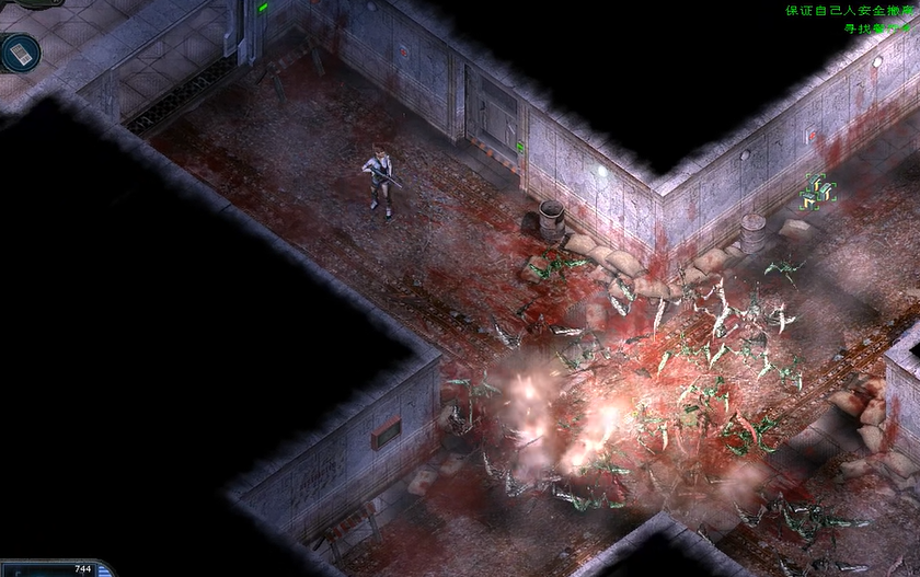 孤胆枪手1第二关隐藏点在哪