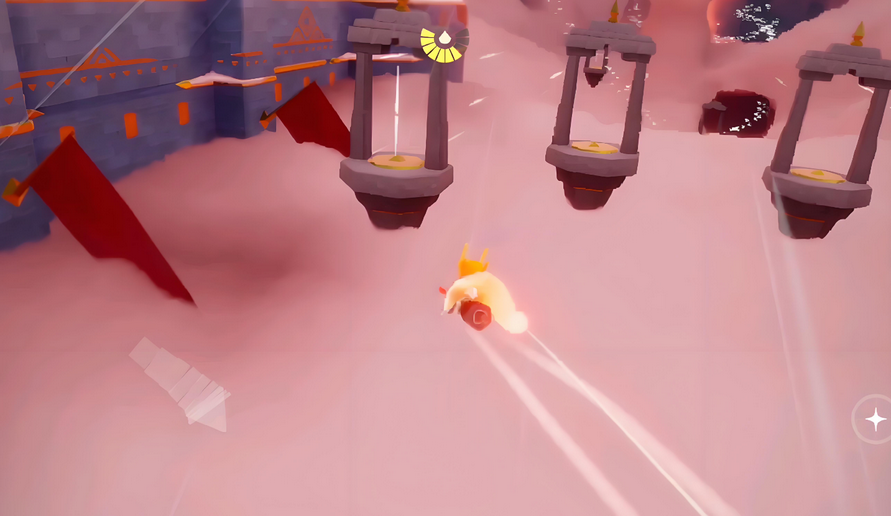 光遇霞谷飞行赛道如何通过