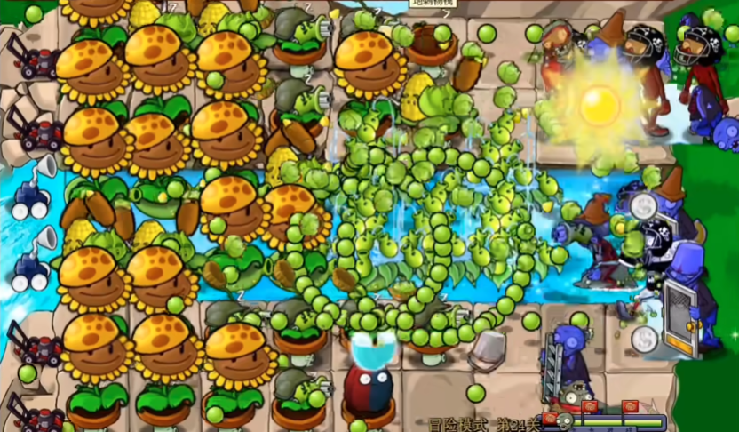 植物大战僵尸24怎么过