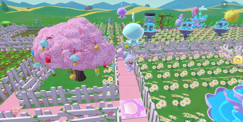 摩尔庄园花下怎么铺地板