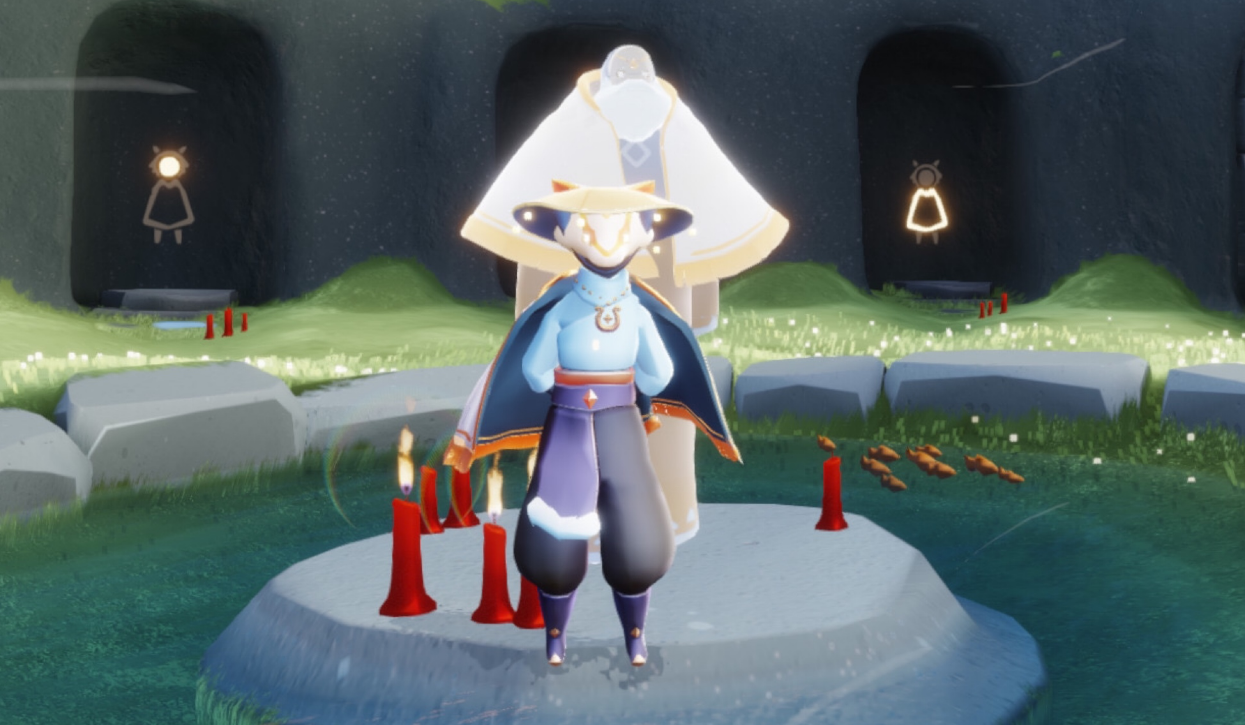 光遇背手站姿二级怎么解锁