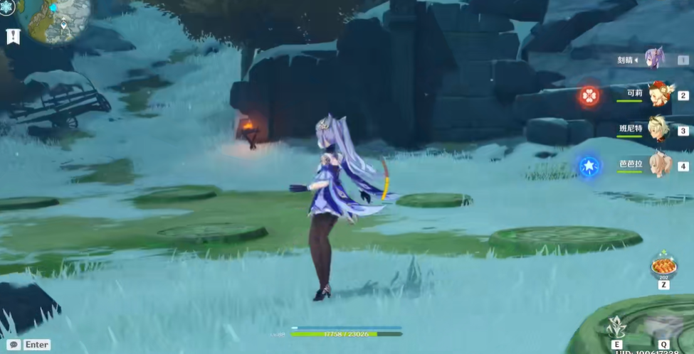 原神雪山机关阵列怎么打