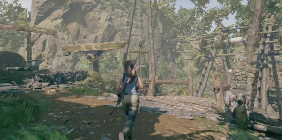 古墓丽影崛起断桥怎么过去