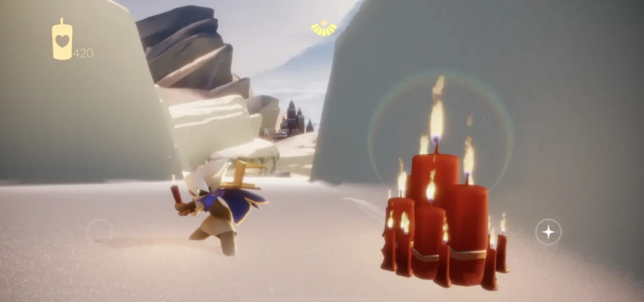 光遇蜡烛霞谷在什么位置