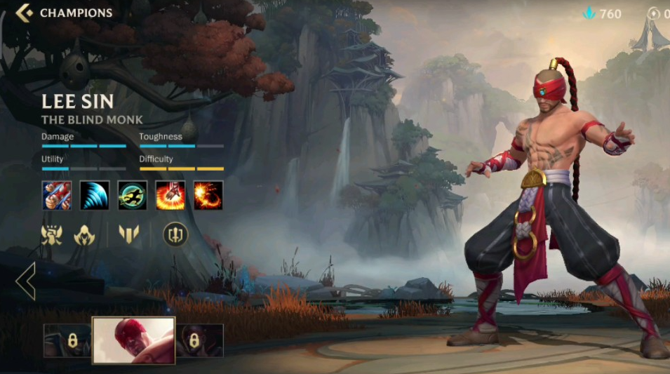 英雄联盟手游盲僧怎么玩 英雄联盟手游盲僧怎么玩