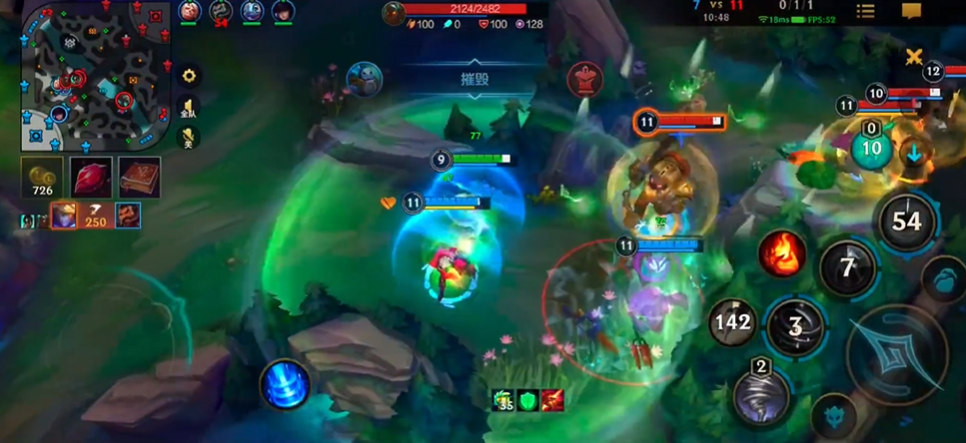 英雄联盟手游风女如何给队友加盾