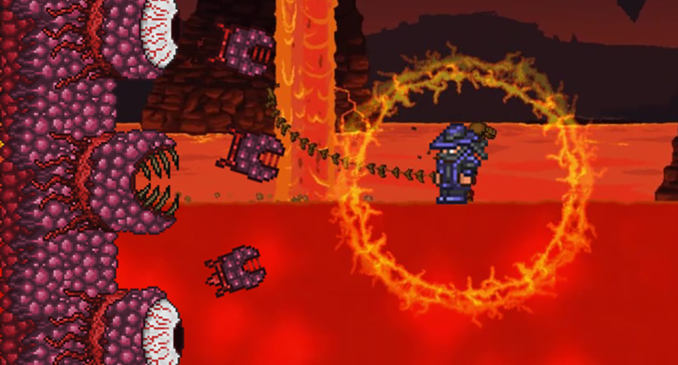 泰拉瑞亚肉山用什么武器打最好