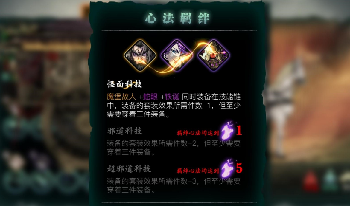 影之刃怪面科技是什么