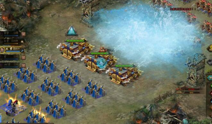 攻城掠地中打造战车怎么玩