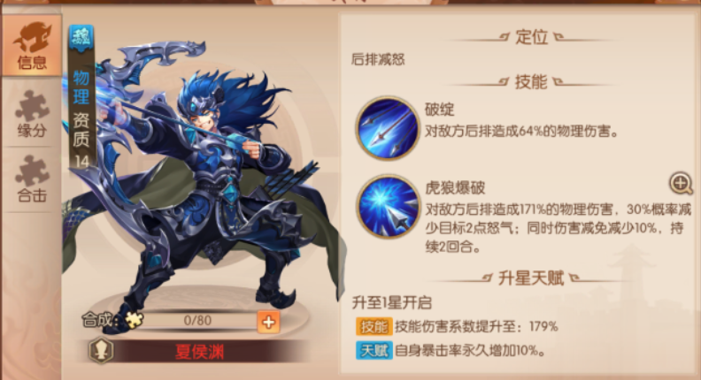 少年三国志2曹操夏侯阵容怎么搭配 少年三国志2曹操夏侯阵容怎么搭配