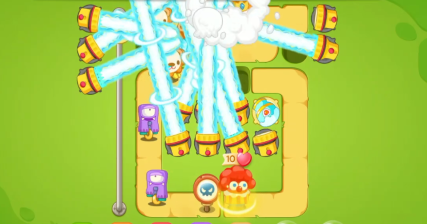 保卫萝卜3游乐场16关怎么过