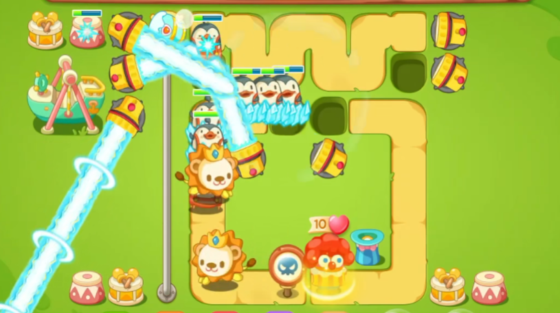 保卫萝卜3游乐场16关怎么过