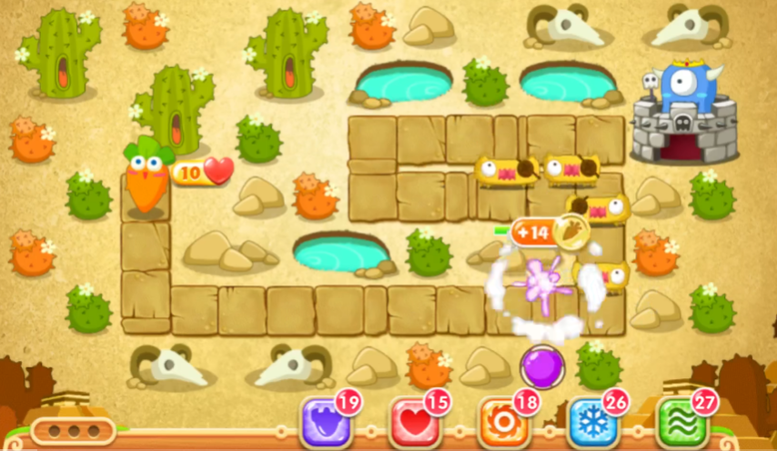 保卫萝卜2的79关怎么过