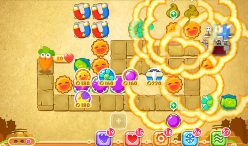 保卫萝卜2的79关怎么过