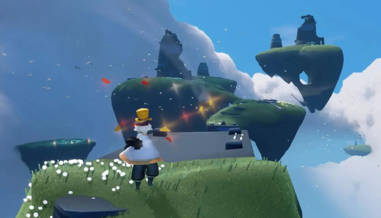 光遇云顶浮石什么位置