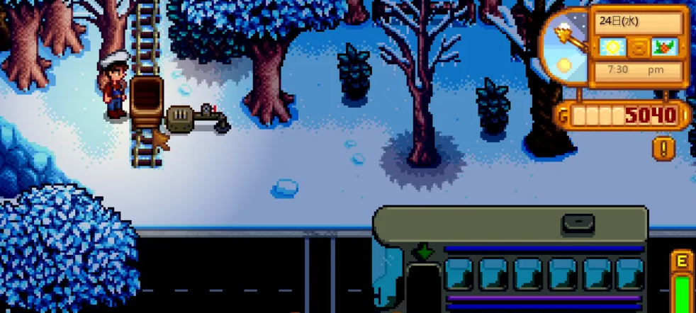 星露谷物语矿洞矿车怎么用