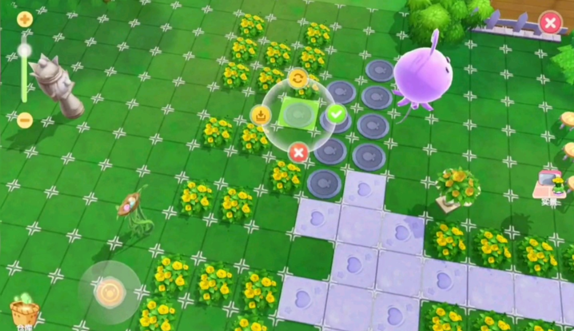 摩尔庄园圆石板怎么叠放 摩尔庄园圆石板怎么叠放