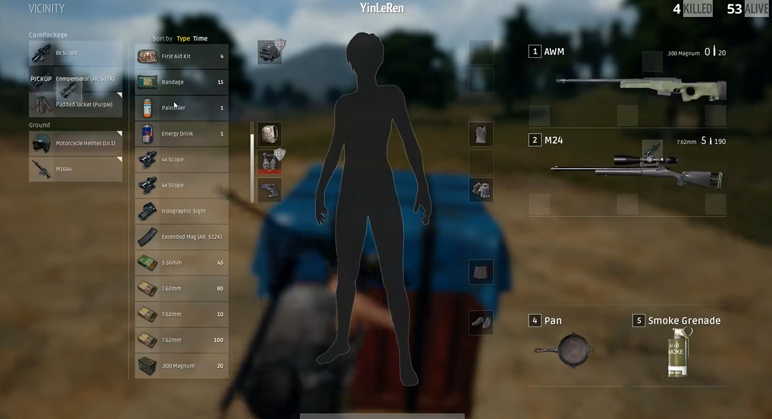 绝地求生awm怎么捡