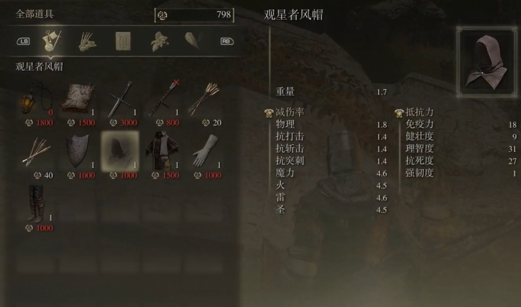 艾尔登法环服装有什么推荐