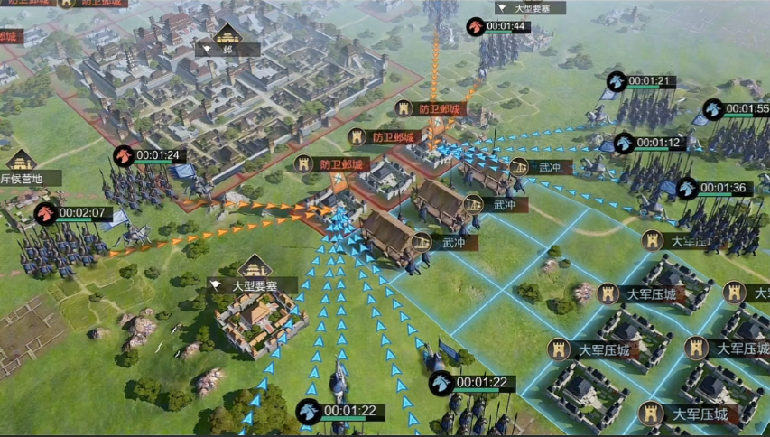 率土之滨打敌方主城怎么打