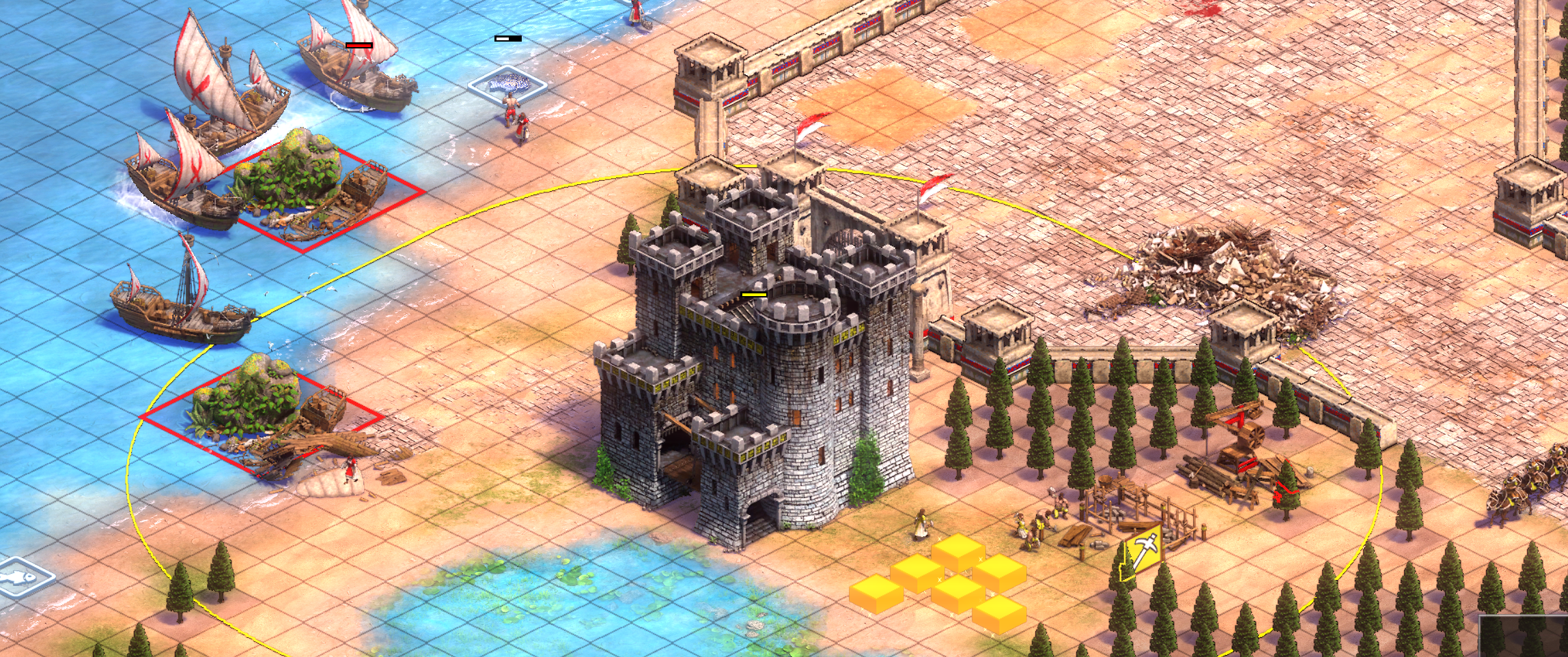 帝国时代2征服者匈奴战役怎么过