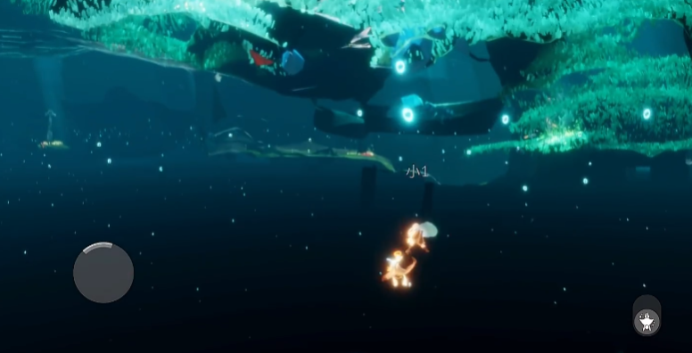 光遇温泉怎么到水底