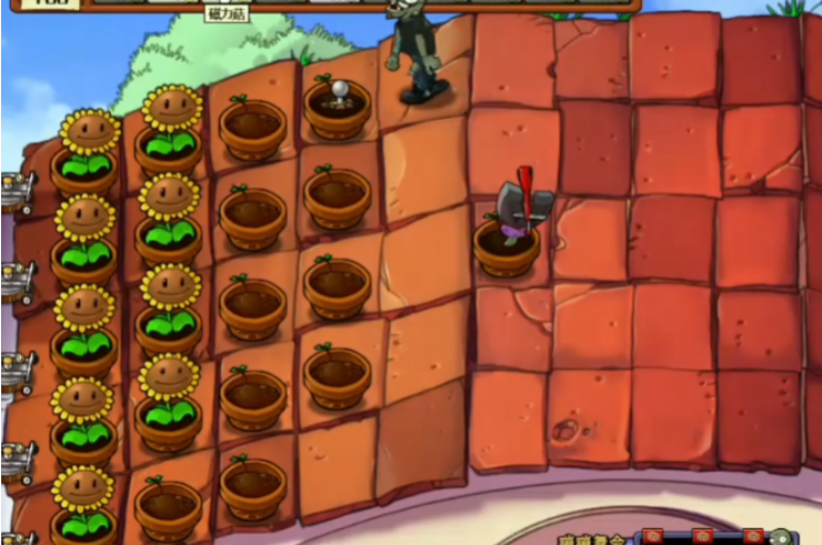 植物大战僵尸中跳跳舞会怎么打