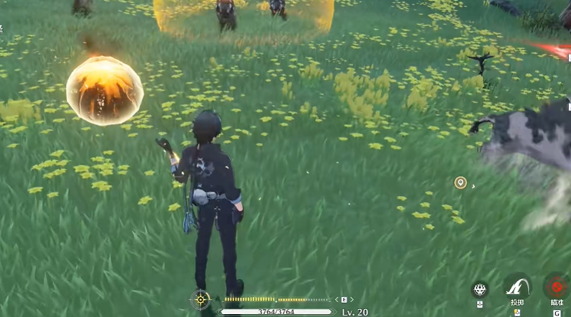 鸣潮爆炸果怎么带着爬