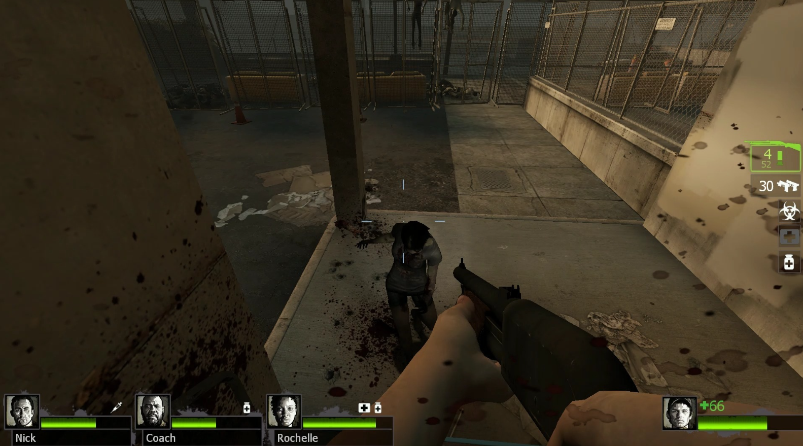 求生之路2第一关最后一节怎么过