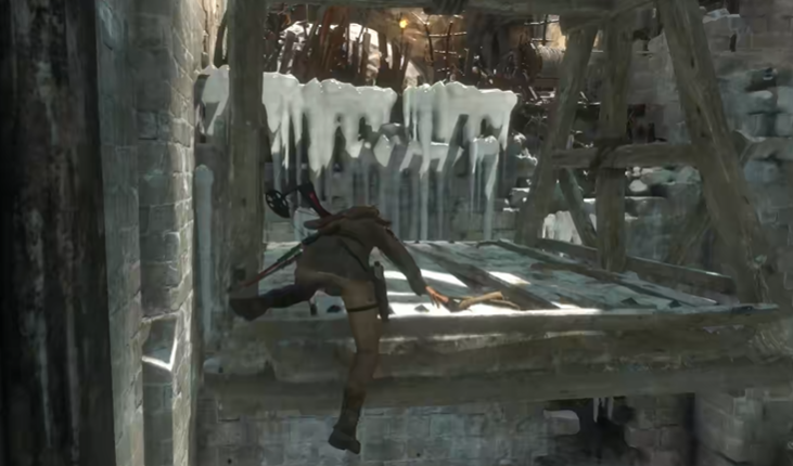 古墓丽影崛起邪恶溪谷怎么过