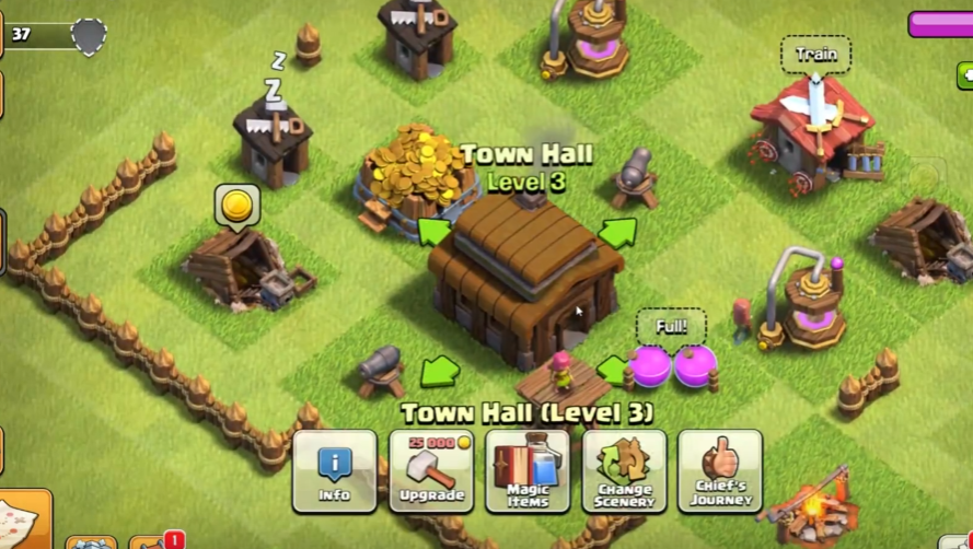 部落冲突新手该怎么开局