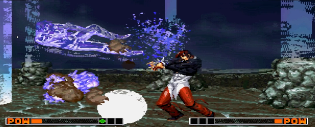 拳皇97暴走八神怎么出招