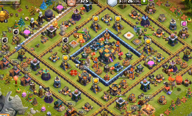 部落冲突游子怎么打的