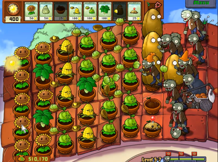 植物大战僵尸95版5-7关怎么过 植物大战僵尸95版5-7关怎么过