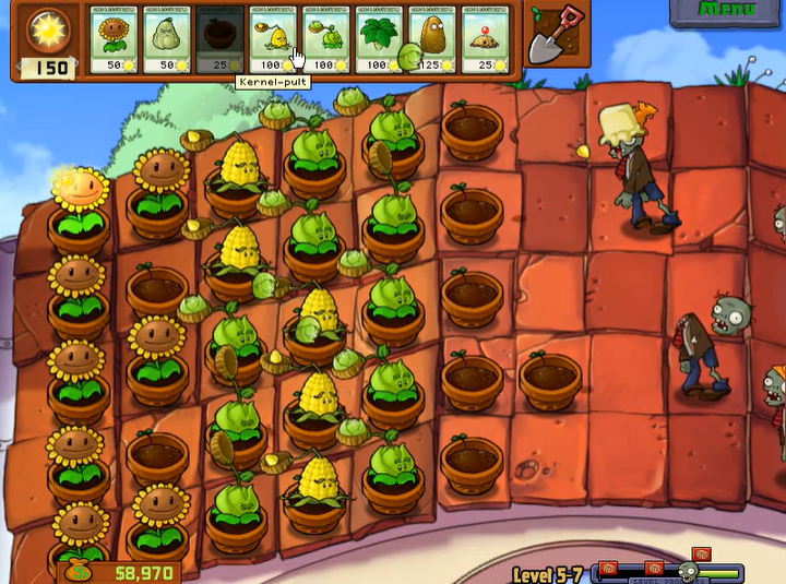 植物大战僵尸95版5-7关怎么过 植物大战僵尸95版5-7关怎么过