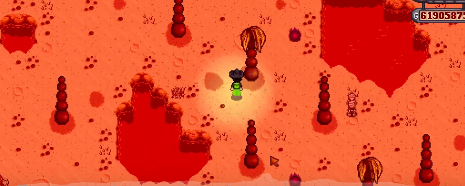 星露谷物语绯红荒原怎么去