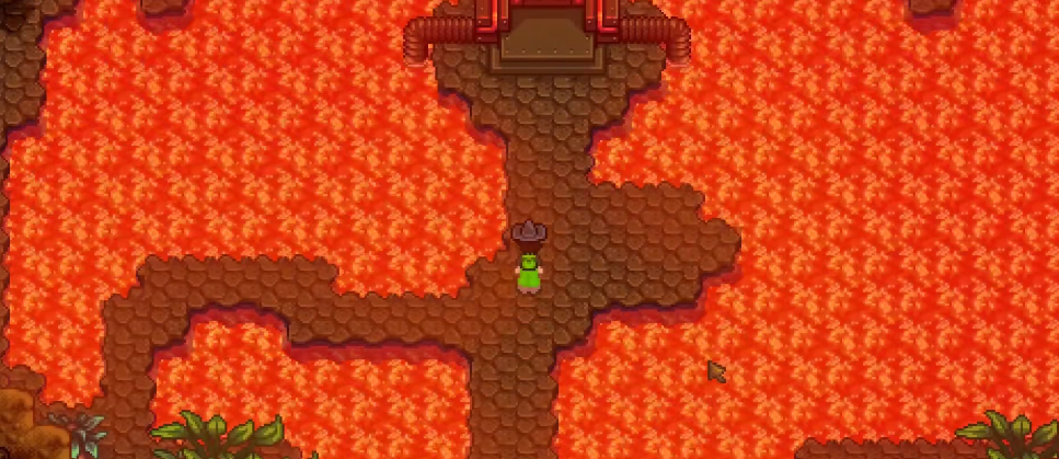 星露谷物语绯红荒原怎么去