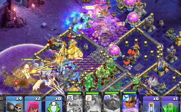 部落冲突手指怎么用