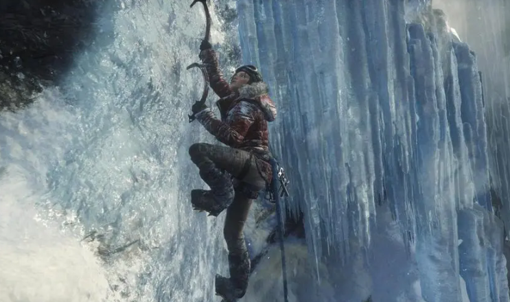 古墓丽影崛起冰墙怎么爬